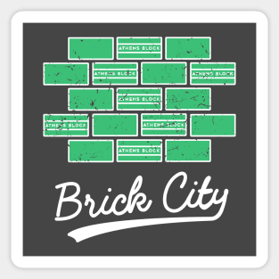 Ohio - Brick City Athens, Ohio Sticker